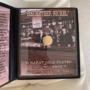 Racketeer nickel 1883 no cents